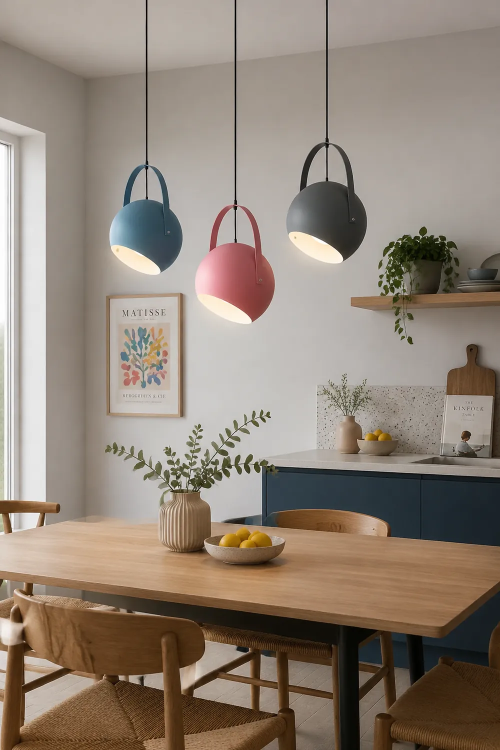 Morandi Pendelleuchte 5 Farben - Lumpaz
