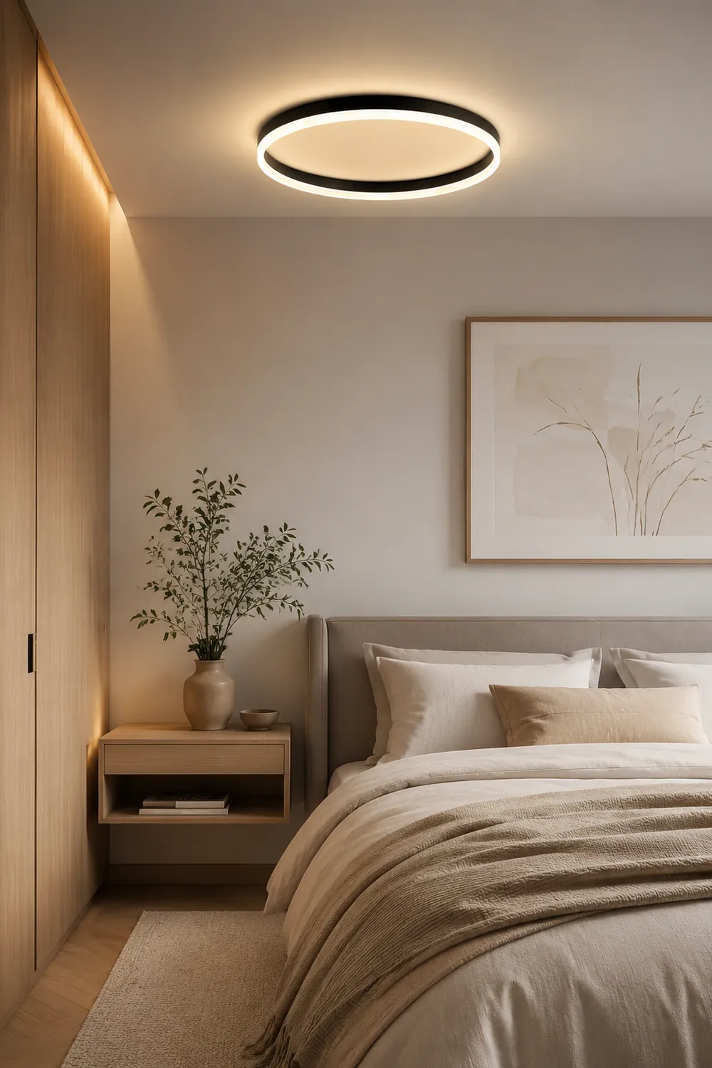 Arisha Deckenleuchte Ring Dimmbar, ∅40/50CM - Lumpaz