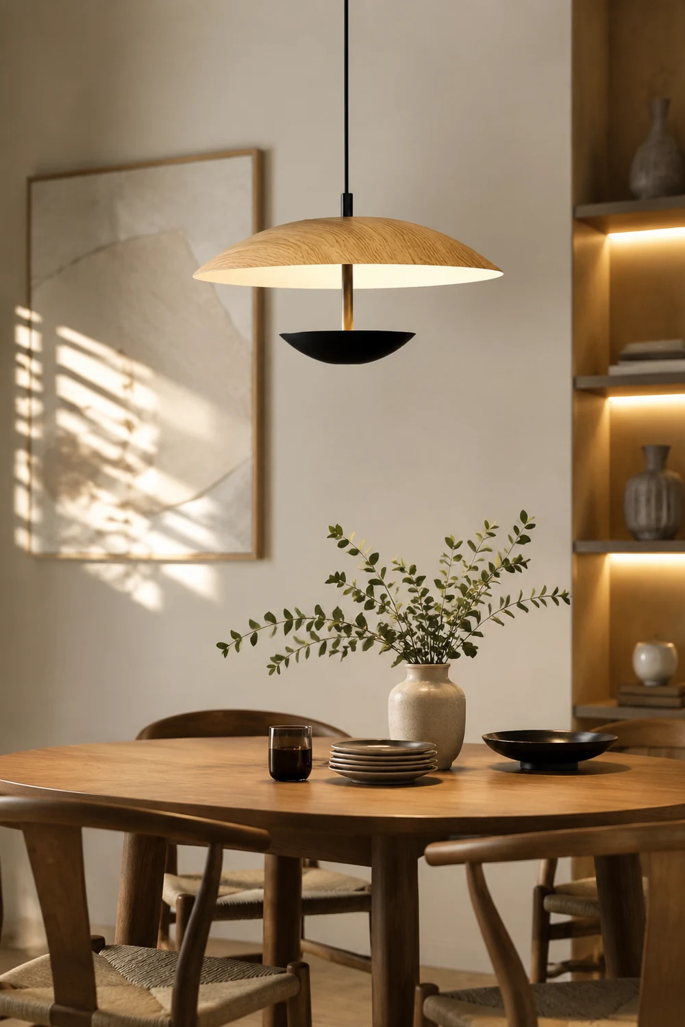 Carins Pendelleuchte 2 Farbe, ∅35/45cm - Lumpaz