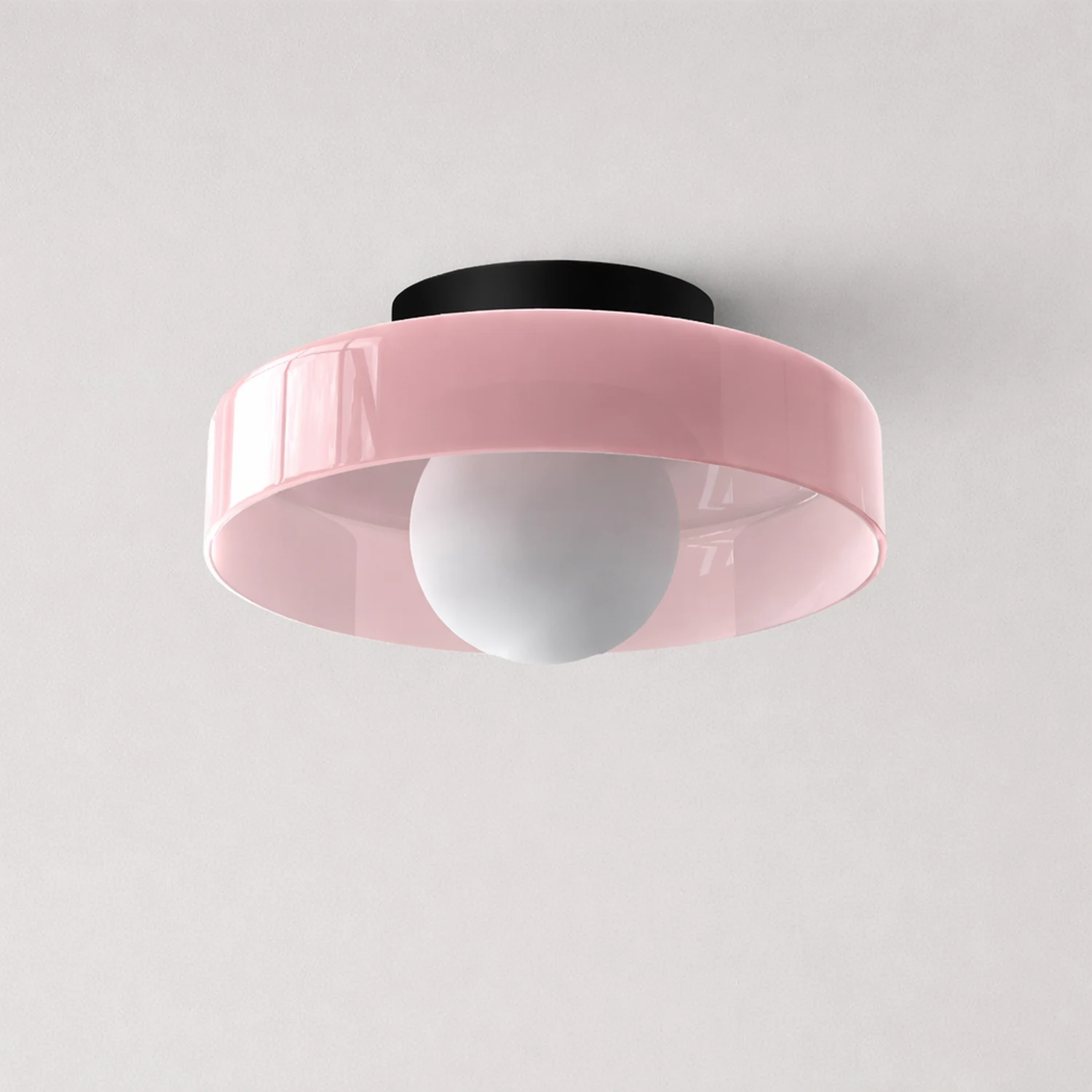 Modern Round Flush Mount Kitchen Ceiling Light - Lumpaz