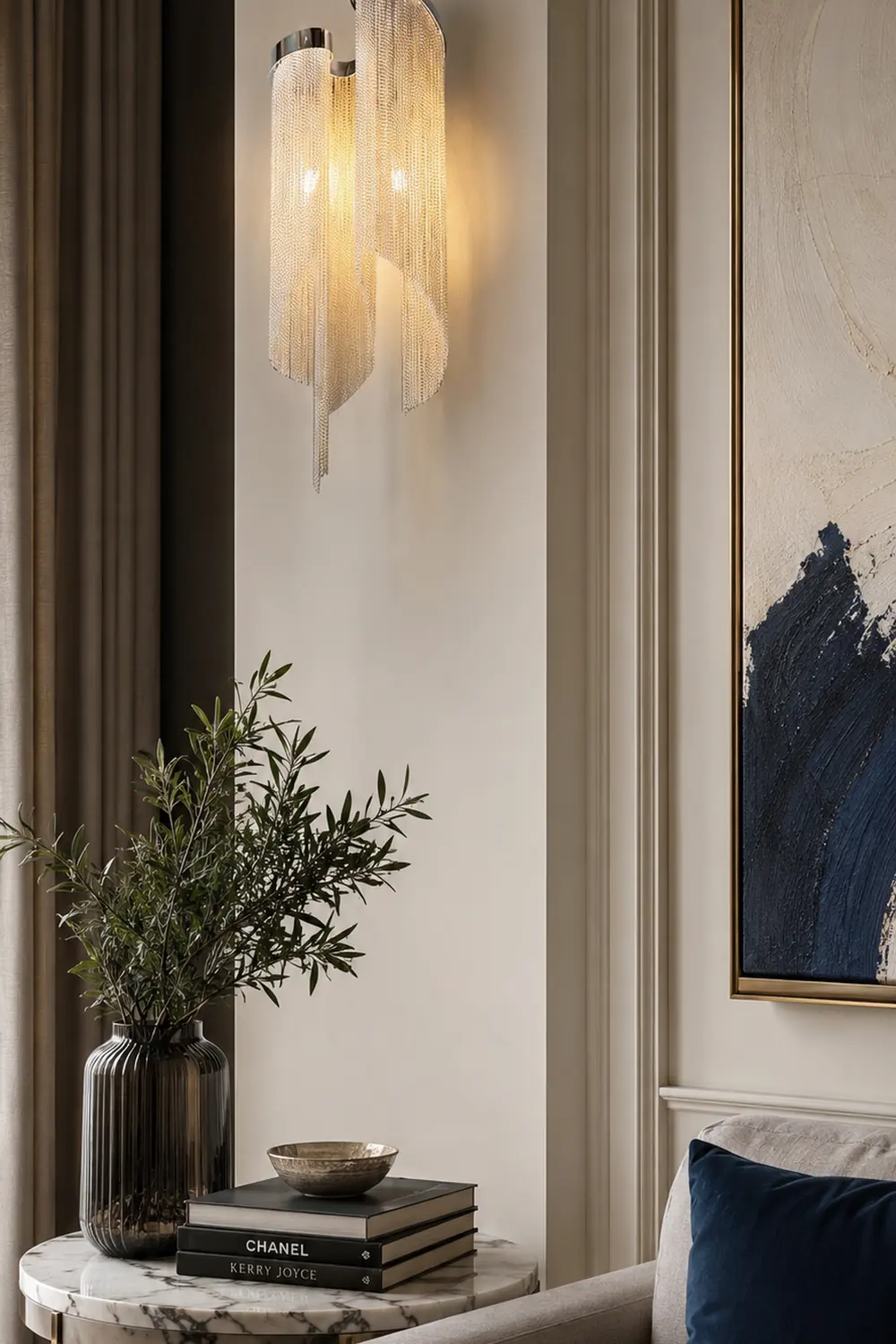 Chain Tassel Wall Lamp - Lumpaz