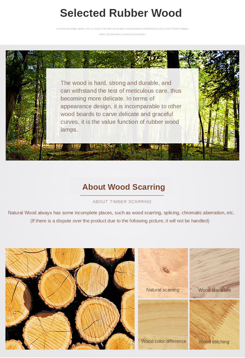Morandi Holz LED Kronleuchter Hirschgeweih Pendelleuchte - Cueteks