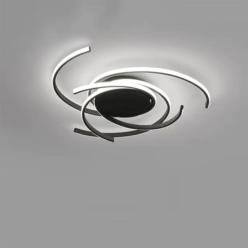 Lacey Moderne LED Deckenleuchte Dimmbar mit Fernbedienung - Cueteks