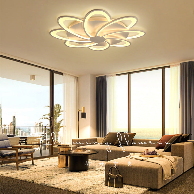 Moderne Blumenförmige Deckenleuchte für Wohnzimmer, Schlafzimmer - Cueteks