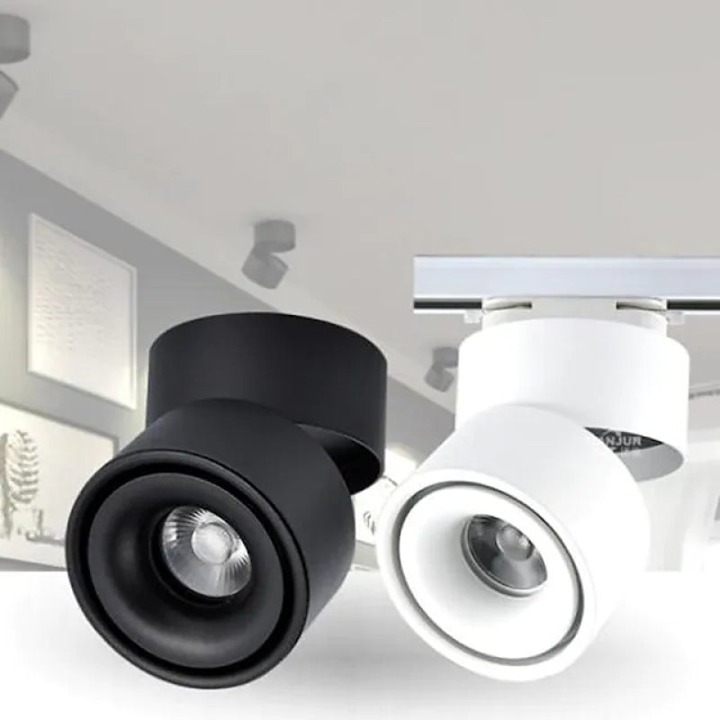 Novak LED Deckenstrahler Aufbau Downlight für Wohnzimmer & Korridor - Cueteks