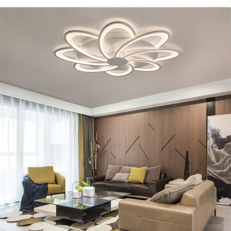 Moderne Blumenförmige Deckenleuchte für Wohnzimmer, Schlafzimmer - Cueteks