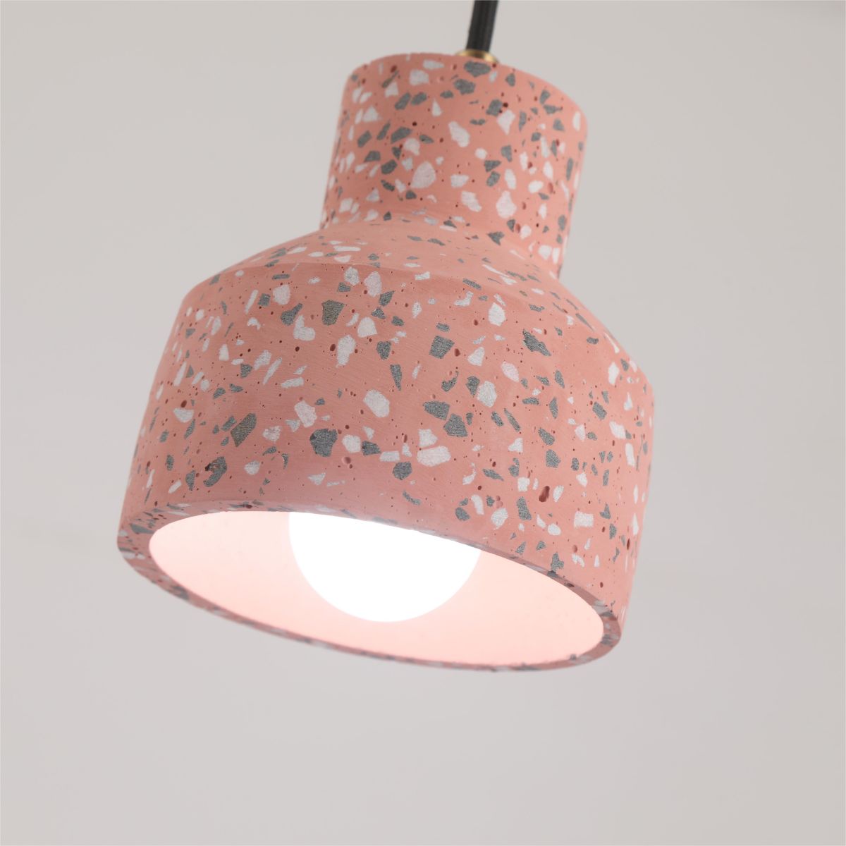 Morandi Nordische Kunst Retro Industriell Zement Stein Pendelleuchte Kronleuchter - Cueteks