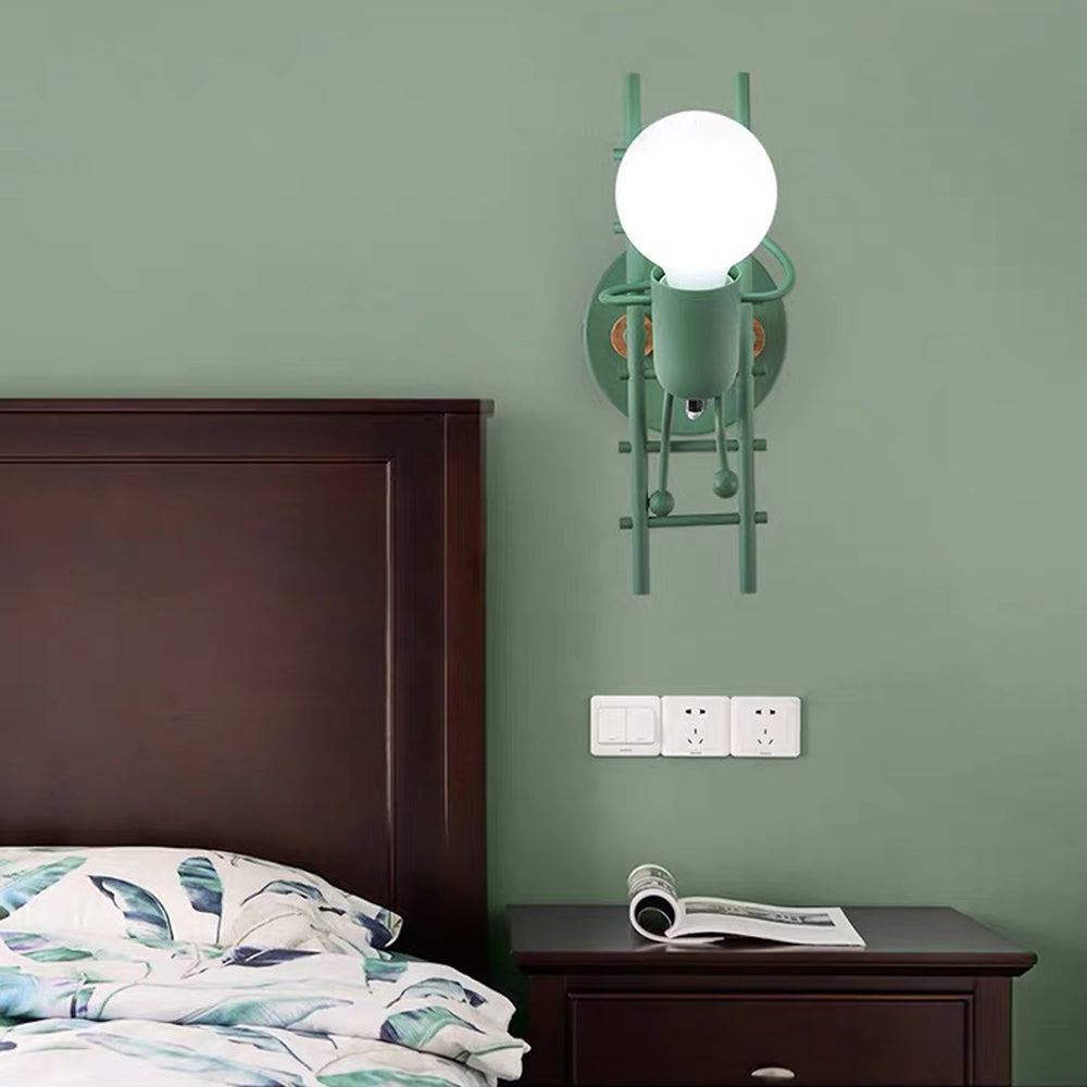 Luxo Retro Iron Man Hänge-Wandleuchte, 3 Farben - Cueteks