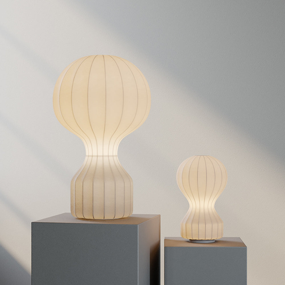 Renée Tischleuchte, Kunstseide, ∅18/28/38cm - Cueteks