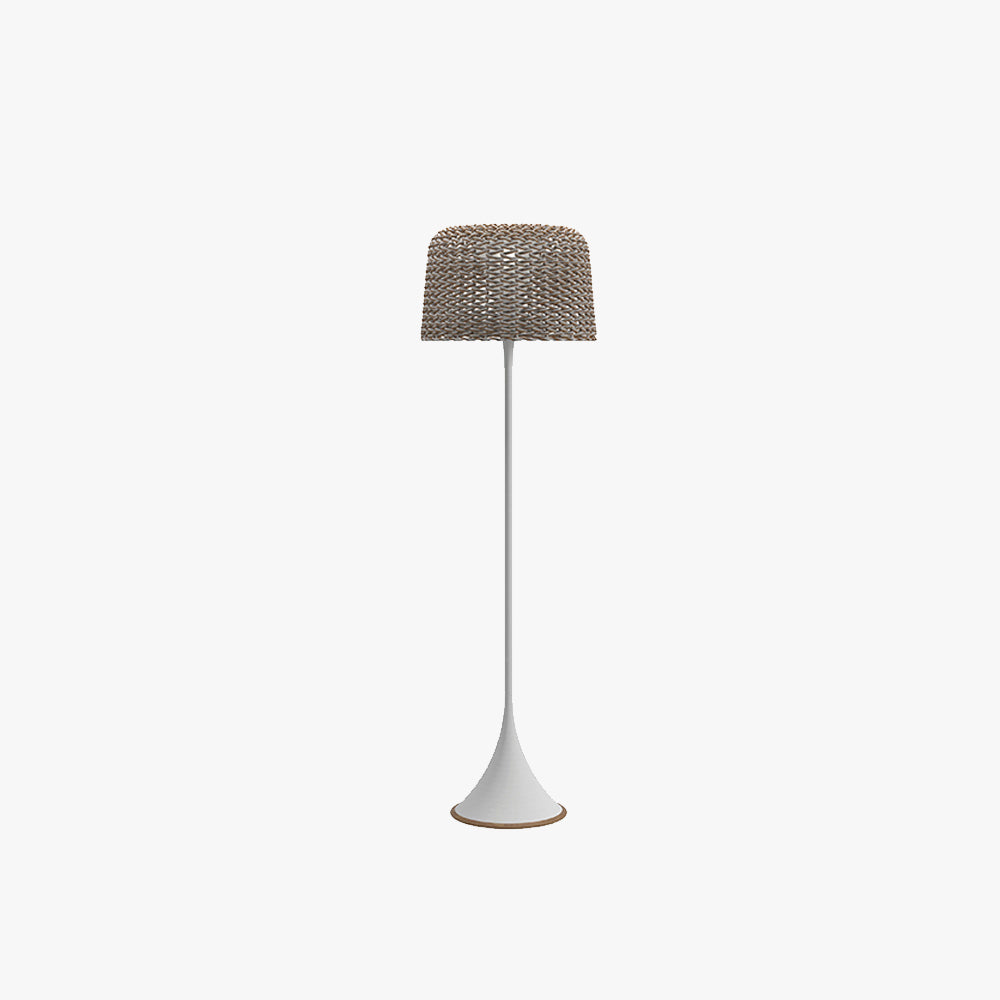 Ritta Wasserdichte Stehlampe für draußen 2 Farben, Rattan - Cueteks