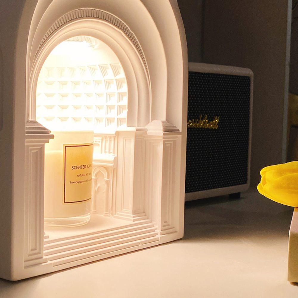 Félicie Aroma-Kerze Schmelzen Tischlampe, 2 Stile - Cueteks