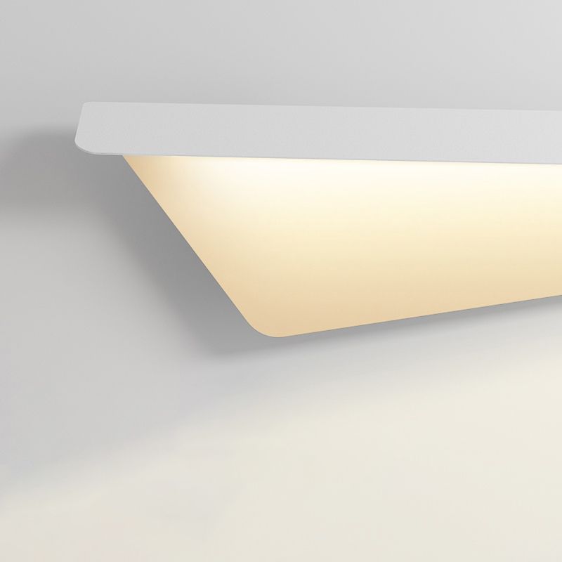 Leigh Spiegelfront Wandleuchte Falten, Weiß, 71CM/91CM/122CM Lang - Cueteks