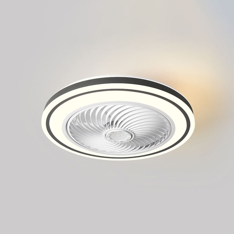 Quinn Deckenventilator mit Beleuchtung, 5 Farben, ∅48CM - Cueteks