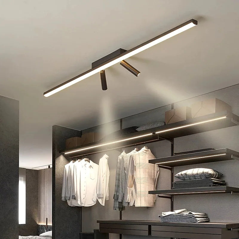 Minimalistische Nordische LED Deckenleuchte Strahler für Korridor - Cueteks