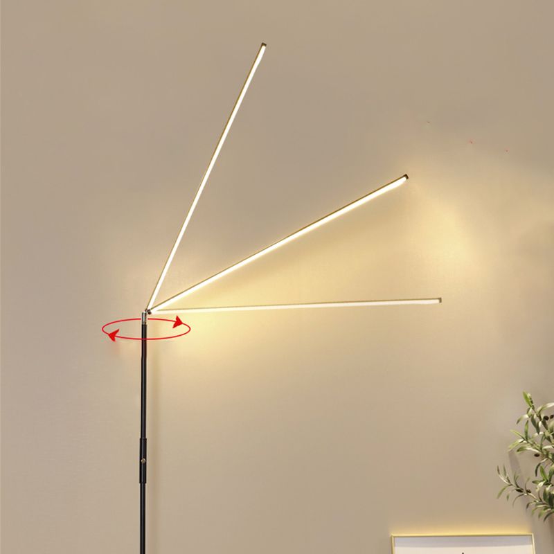 Edge Lineare Stehleuchte, Metall, 150CM Lang - Cueteks
