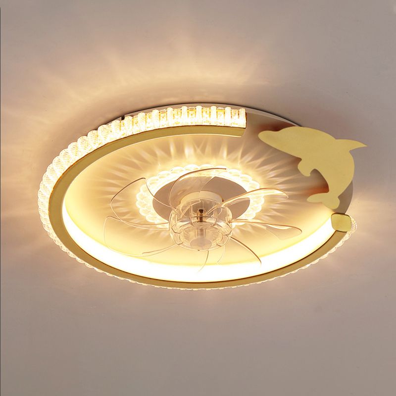 Kirsten Deckenventilator mit Beleuchtung, 12 Stile, ∅50CM/58CM/56CM/70CM - Cueteks