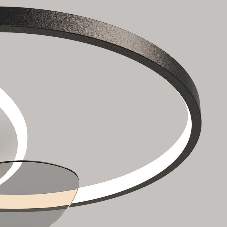Arisha Deckenventilator mit Beleuchtung 2-Ring, 2 Farben, ∅60CM - Cueteks