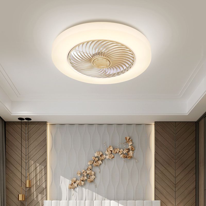 Quinn Deckenventilator mit Beleuchtung, 4 Farben, ∅45/52CM - Cueteks