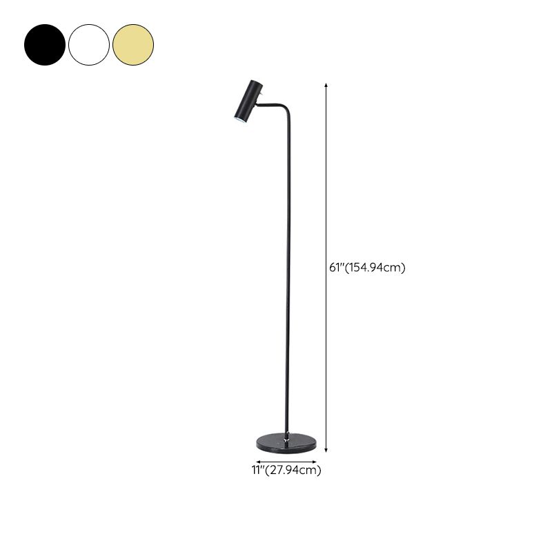 Freja Minimalistisch Stehleuchte, Metall, 155CM Lang - Cueteks