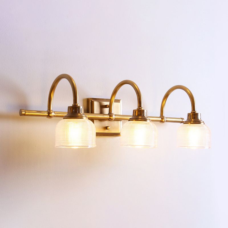 Lottie Prismatisch Spiegelfront Wandleuchte Glas , 1/2/3-flammig - Cueteks