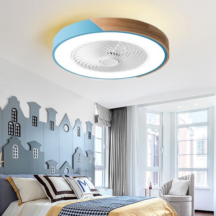 Ozawa Deckenventilator mit Beleuchtung, 5 Farben, ∅52CM - Cueteks