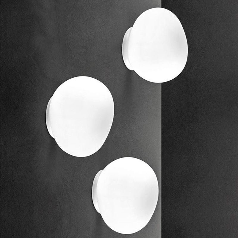 Valentina Ei-Form Waschtisch-Wandleuchte - Cueteks