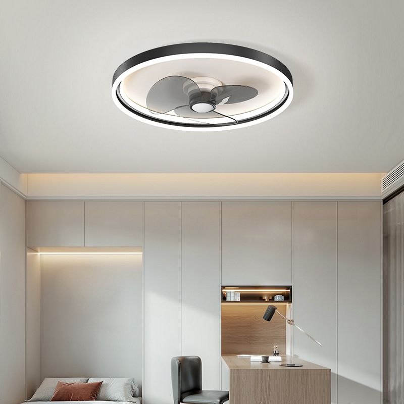 Edge Kirsten Deckenventilator mit Beleuchtung, 2 Farben, 2-flammig, ∅41CM/51CM - Cueteks