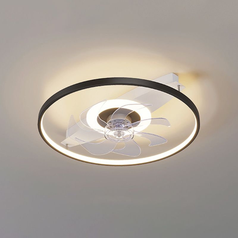 Edge Deckenventilator mit Beleuchtung, 2 Farben, ∅50/52CM - Cueteks