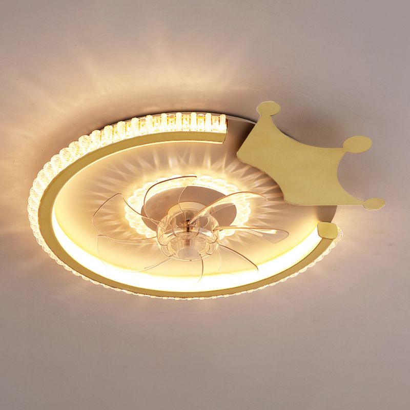 Kirsten Deckenventilator mit Beleuchtung, 12 Stile, ∅50CM/58CM/56CM/70CM - Cueteks