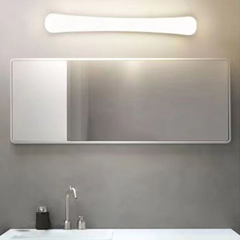 Edge Spiegelfront Wandleuchte Weiß, 30CM/40CM/60CM Lang - Cueteks