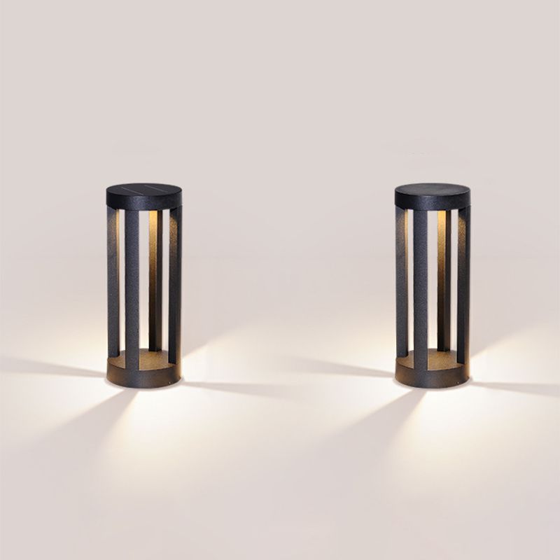 Pena Außen Pollerleuchte Solar, Minimalist, 30/40/60/80CM Lang - Cueteks