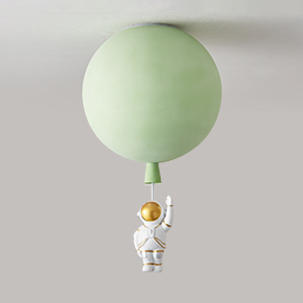 Fateh Astronaut Balloon Flush Mount Deckenleuchte 8 Farben, ∅25/30/35cm - Cueteks