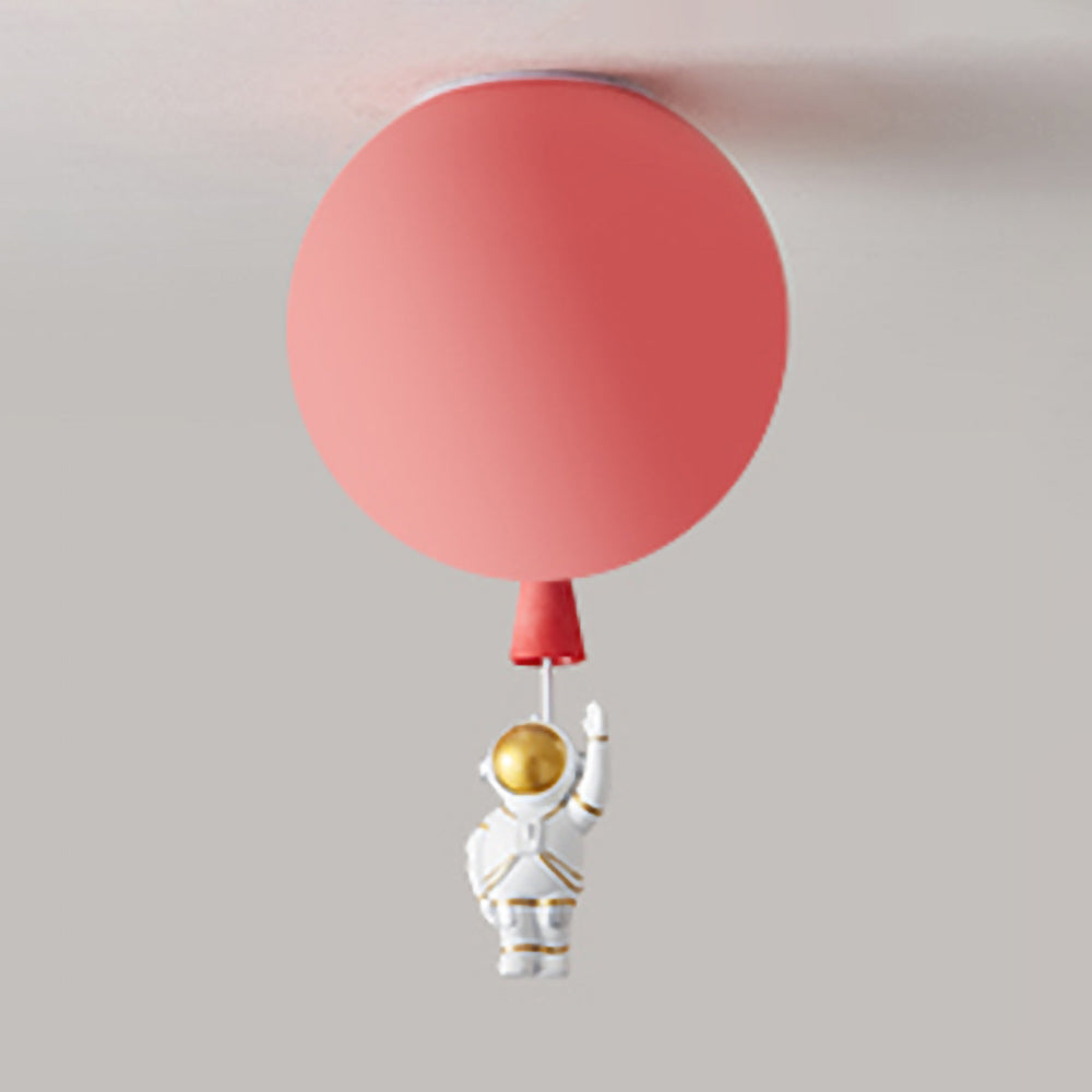 Fateh Astronaut Balloon Flush Mount Deckenleuchte 8 Farben, ∅25/30/35cm - Cueteks