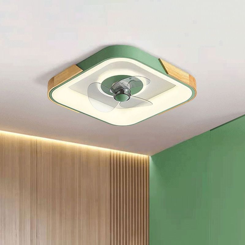 Ozawa Deckenventilator mit Beleuchtung, 3 Farben, ∅50CM - Cueteks