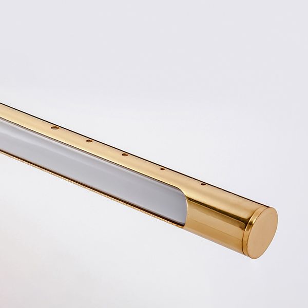 Eryn Goldene Spiegelfront Waschtisch-Wandleuchte - Cueteks