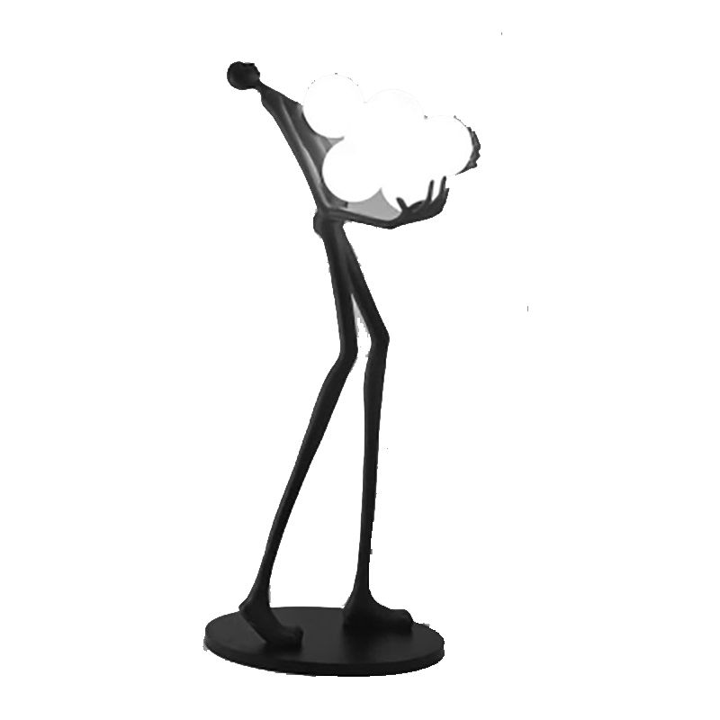 Salgado Mensch Ball Inhaber Stehleuchte, 4/6-flammig, 180/190CM Lang - Cueteks