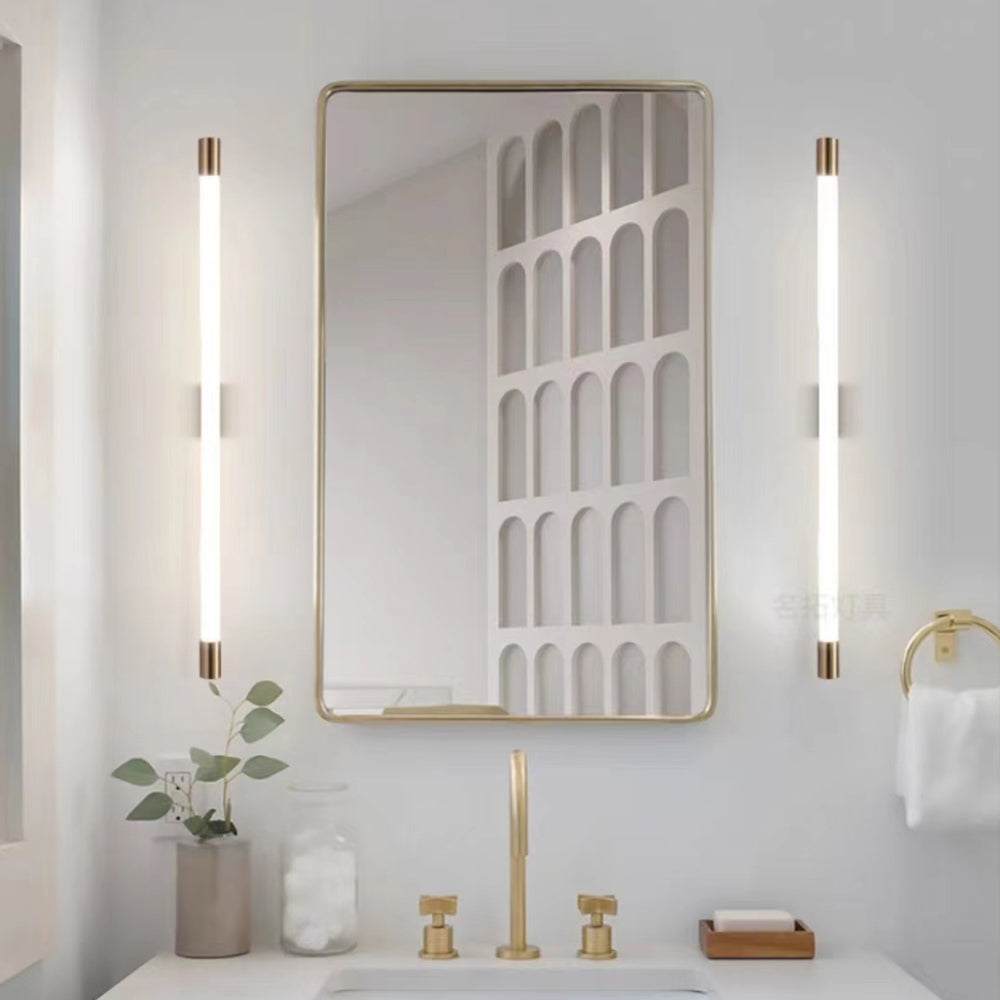 Edge Spiegelfront Wandleuchte Gold，60CM/90CM/119CM lang - Cueteks