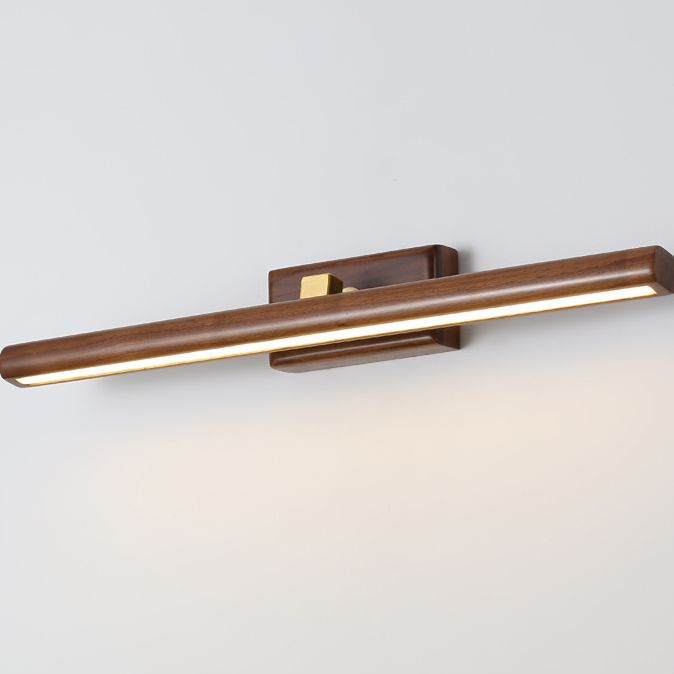Ozawa Spiegelfront Wandleuchte Holz, 41/60/90CM Lang - Cueteks