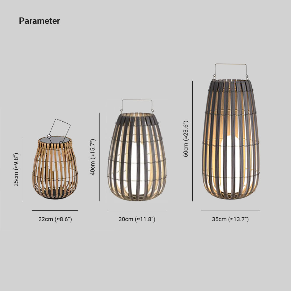 Orr Solar Außenleuchte, 2 Stile, 22/30/35CM Lang - Cueteks
