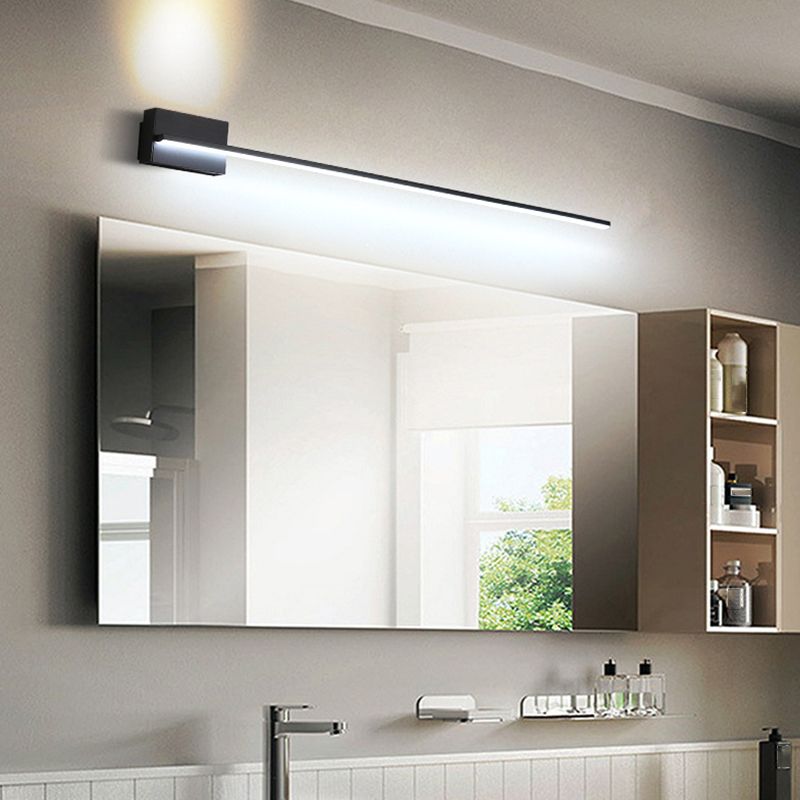 Edge Linear Spiegelfront Waschtisch-Wandleuchte - Cueteks