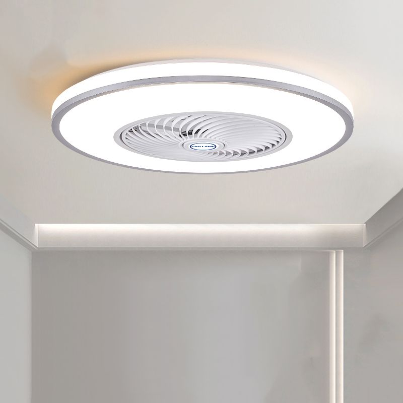 Quinn Deckenventilator mit Beleuchtung 3-Blatt, 8 Farben, ∅50CM - Cueteks