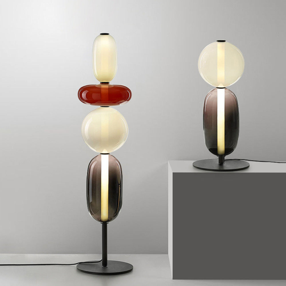 Morandi Stehleuchte, Metall & Glas - Cueteks