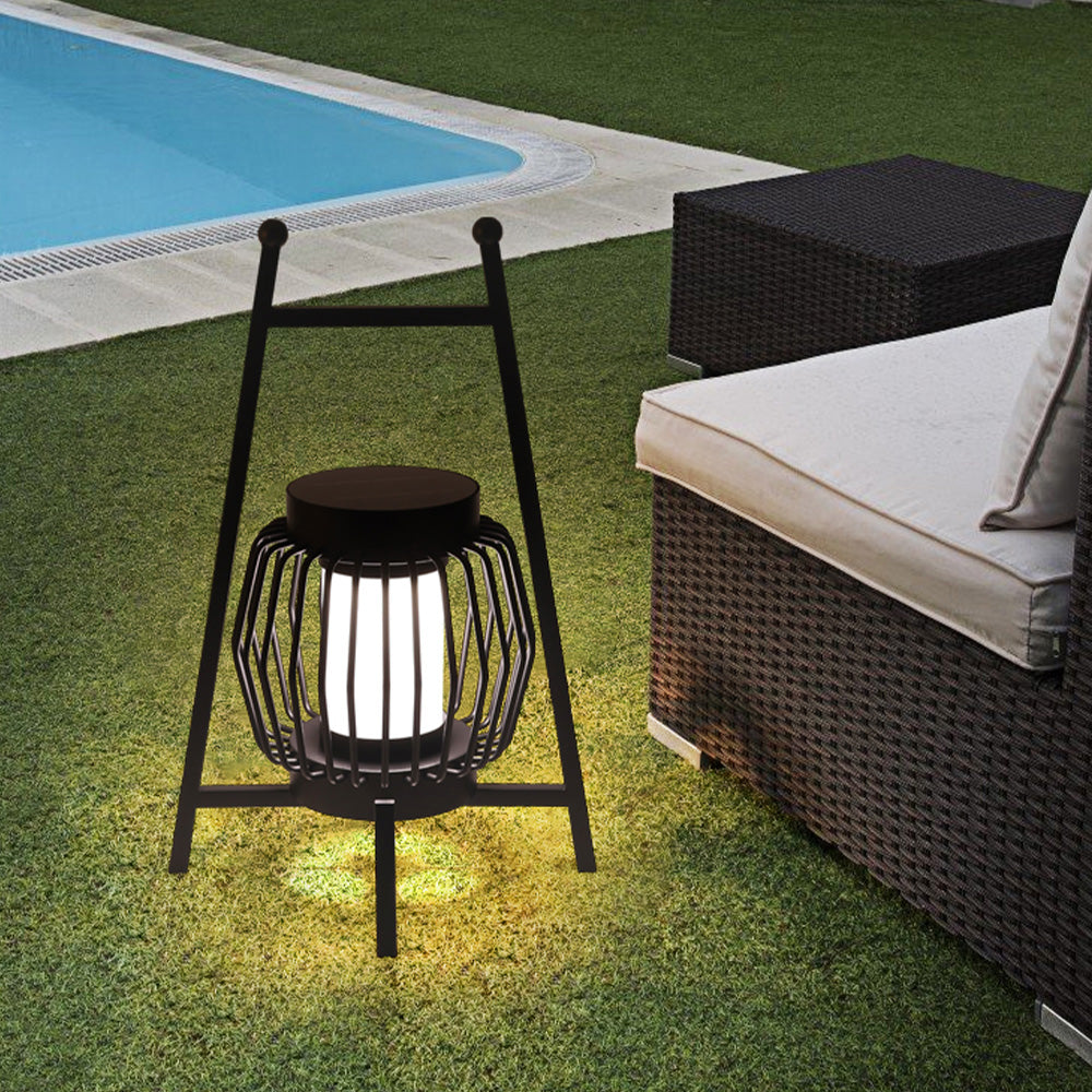 Orr Solar Außenleuchte Schwarz, ∅38CM - Cueteks