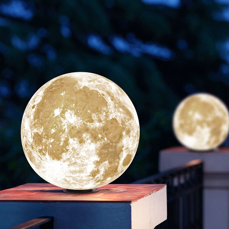 Elif Außenleuchte Solar, Mond, ∅20/30/40/50/60CM - Cueteks