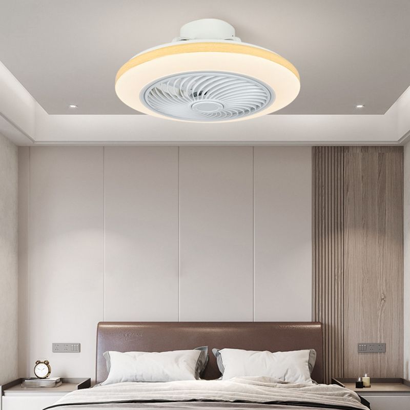 Edge Deckenventilator mit Beleuchtung, 2 Farben, ∅50CM - Cueteks