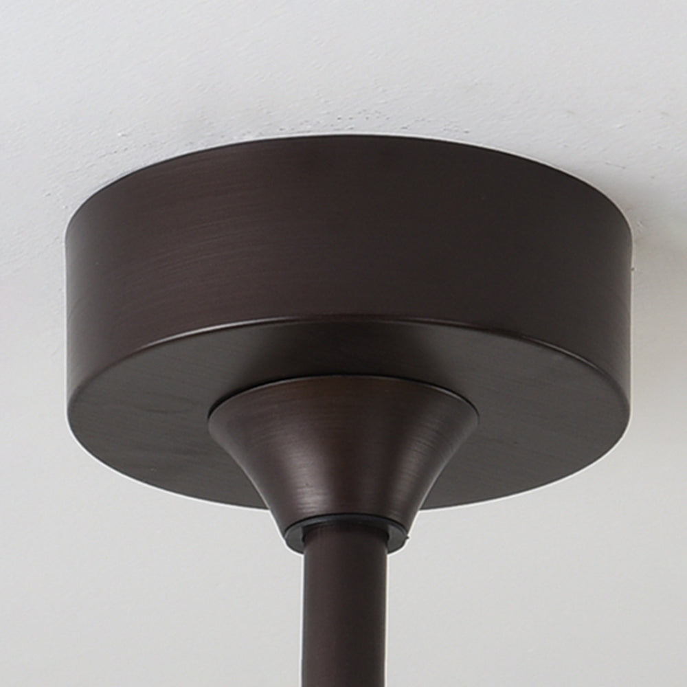 Lacey Deckenventilator mit Beleuchtung Kaffee, ∅60CM - Cueteks