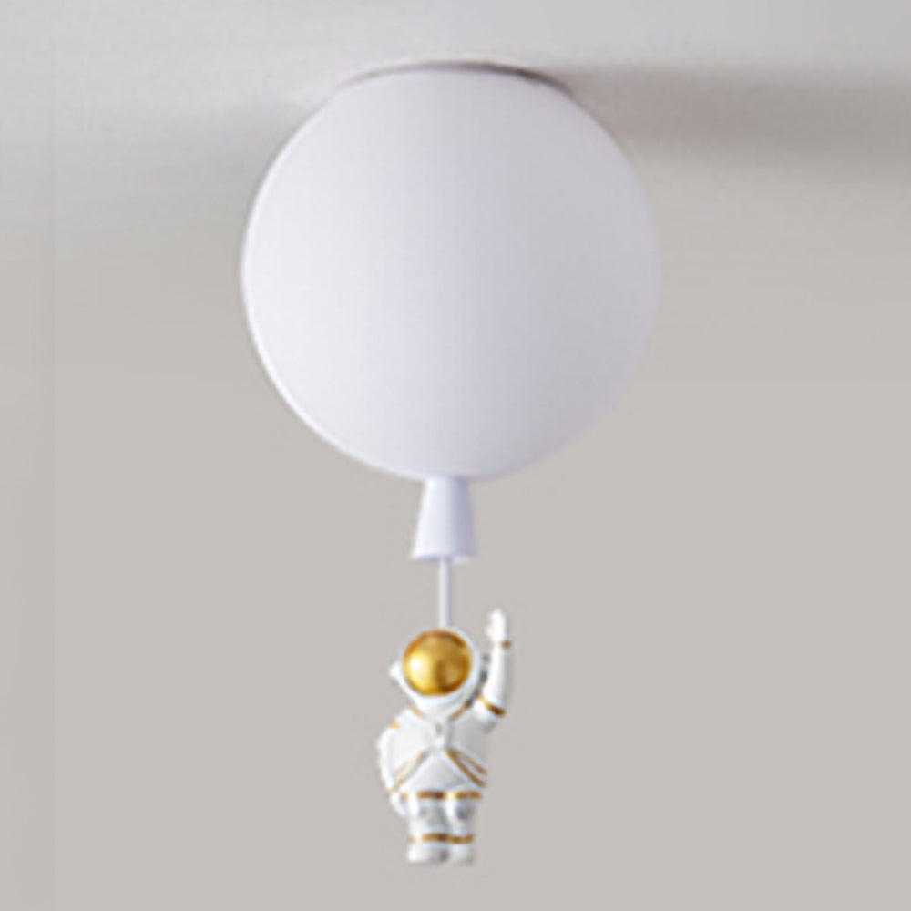 Fateh Astronaut Balloon Flush Mount Deckenleuchte 8 Farben, ∅25/30/35cm - Cueteks