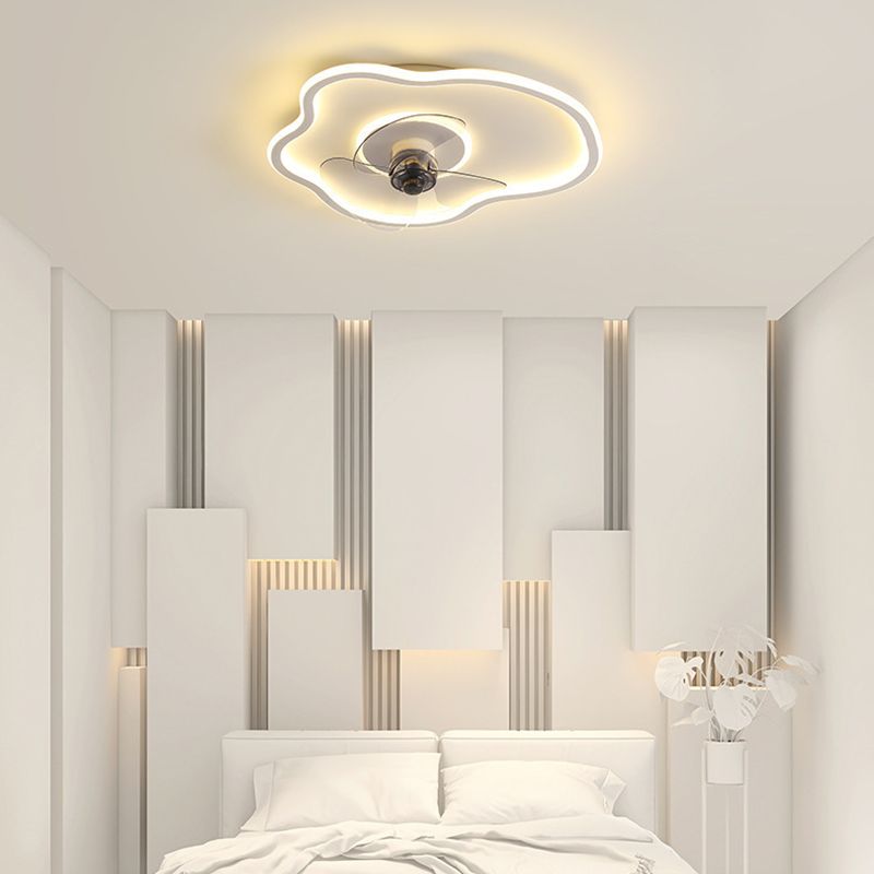 Quinn Deckenventilator mit Beleuchtung, 2 Farben, ∅41/51CM - Cueteks