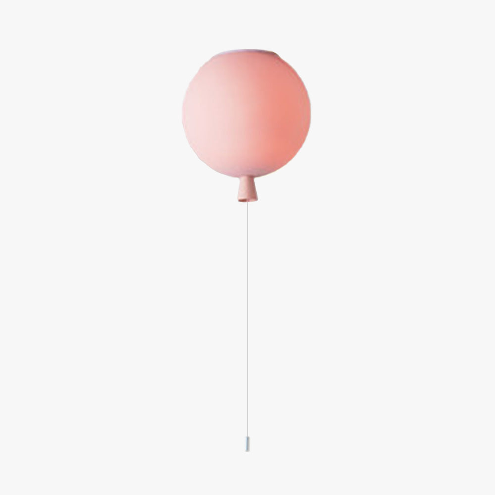 Fateh Matted Ballon Flush Mount Deckenleuchte 5 Farbe, ∅20/25/30 /35CM - Cueteks