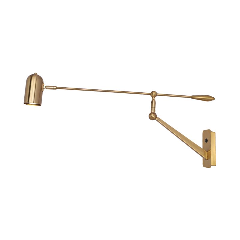 Freja Verstellbare goldene Wandleuchte - Cueteks